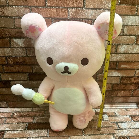 Rilakkuma cherry Blossom Sakura plush stuffed toy - Picture 3 of 9
